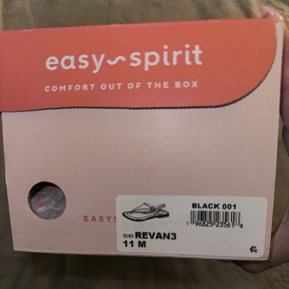 Easy Spirit Black Sandals - Brand New! - Picture 3 of 4